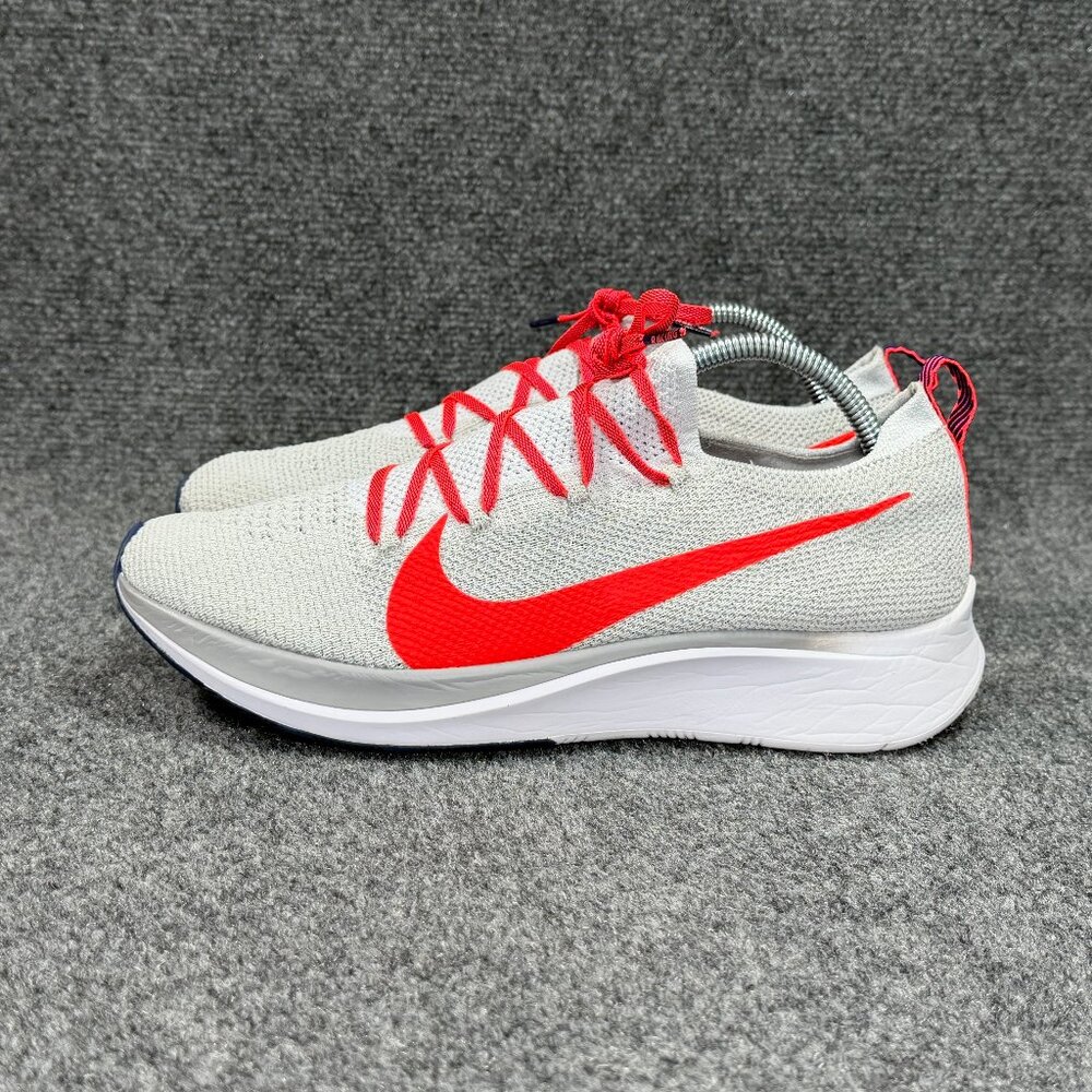 Nike Zoom Fly Flyknit Running Shoes Women's Size 9.5 Bright Crimson Athletic Run - Picture 4 of 13